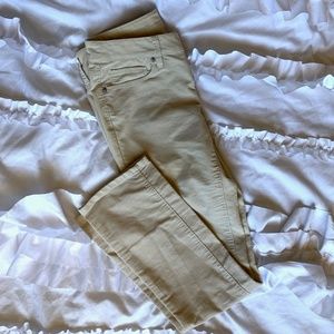 Loft corduroy straight leg pants